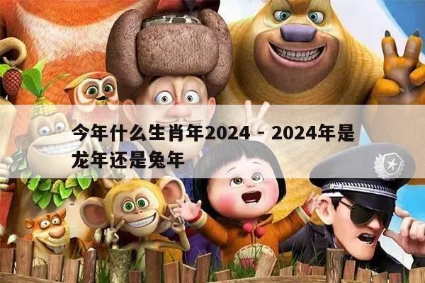 今年什么生肖年2024 - 2024年是龙年还是兔年